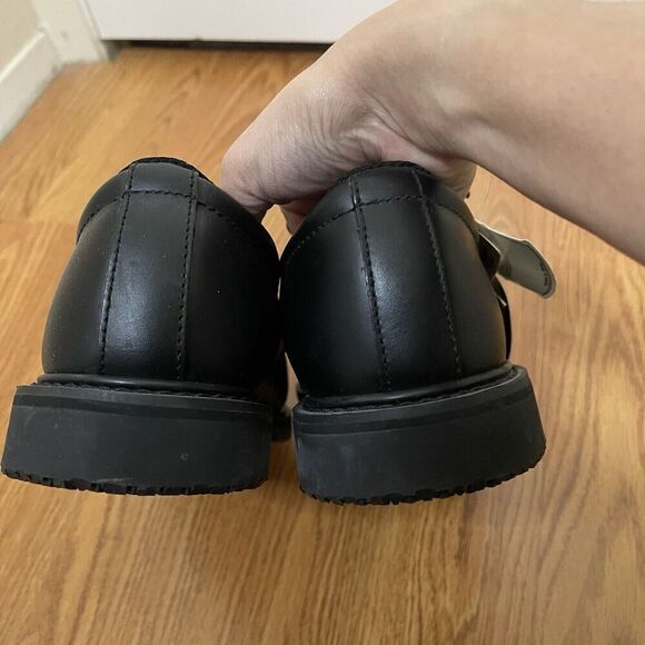 NEW! Shoes For Crews Men's Oxford Shoes Steel Toe Slip Resistant Black US 8 - Picture 8 of 8